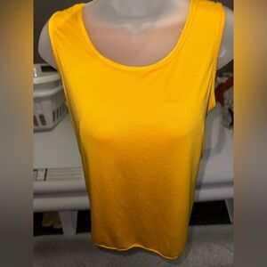 Yellow Sleeveless Top